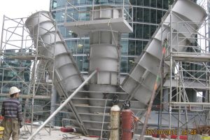 Coffrage culotte 3 jambes diamètre 1m20