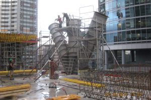 Coffrage culotte 3 jambes diamètre 1m20