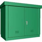 Armoire aluminium extérieure pour compteur gaz