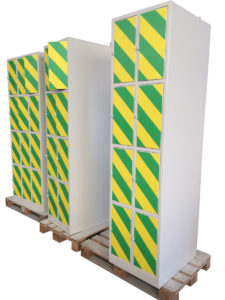 Armoires acier pour casiers cadenassables